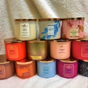 Bath and body works candle